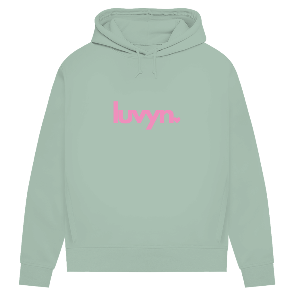 Damen Premium Bio Hoodie LUVYN PINK