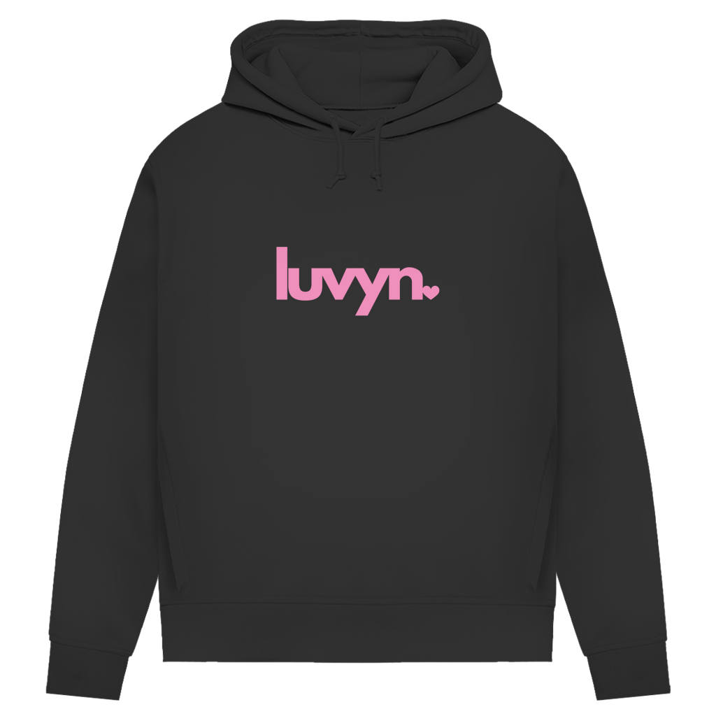 Damen Premium Bio Hoodie LUVYN PINK