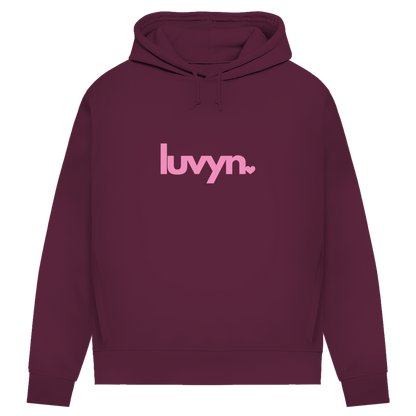 Damen Premium Bio Hoodie LUVYN PINK