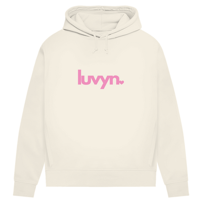 Damen Premium Bio Hoodie LUVYN PINK