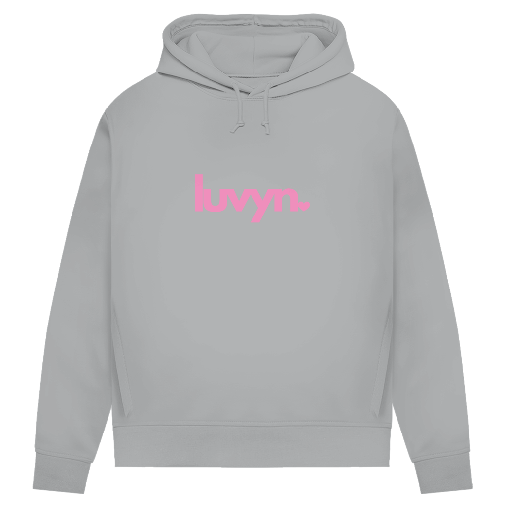 Damen Premium Bio Hoodie LUVYN PINK