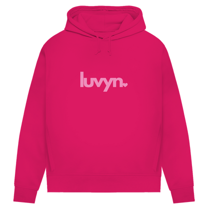 Damen Premium Bio Hoodie LUVYN PINK