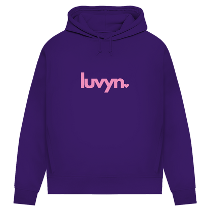Damen Premium Bio Hoodie LUVYN PINK