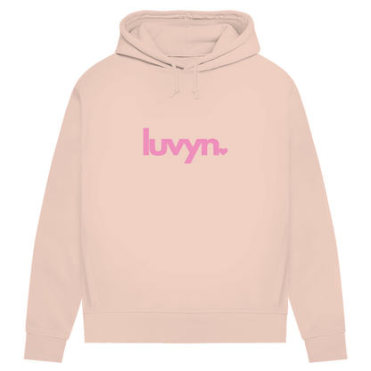 Damen Premium Bio Hoodie LUVYN PINK