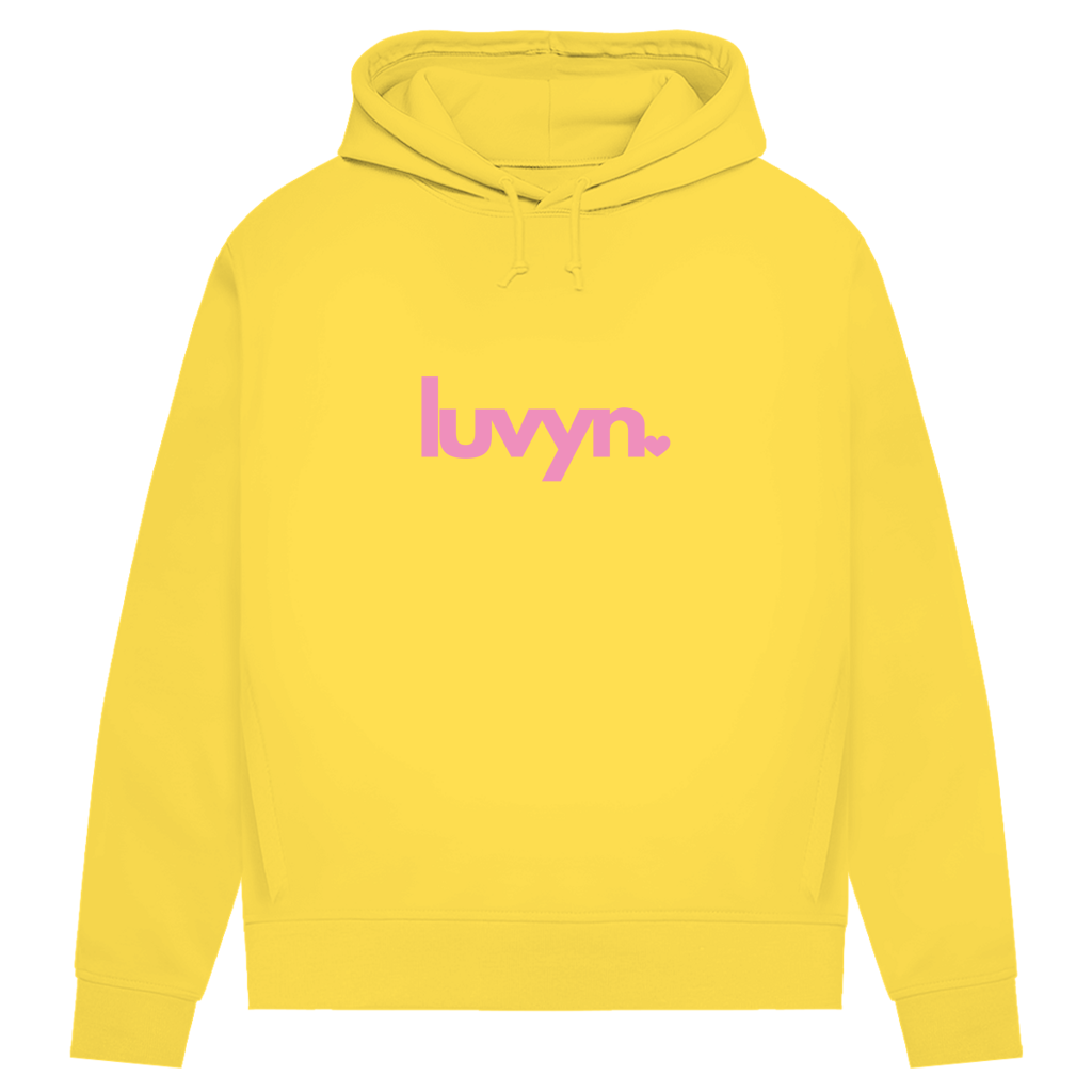 Damen Premium Bio Hoodie LUVYN PINK
