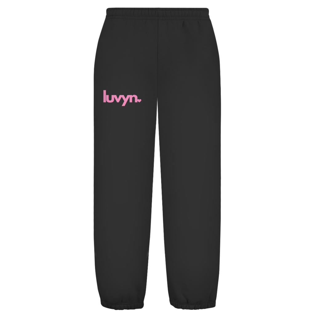 Oversize Fluffy Sweatpants LUVYN PINK