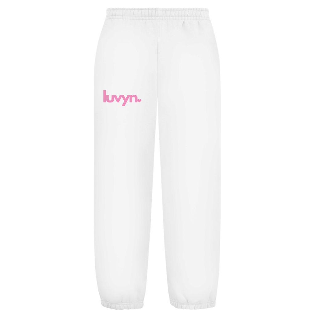 Oversize Fluffy Sweatpants LUVYN PINK