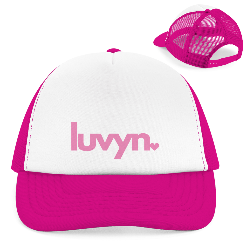 Retro Trucker Cap LUVYN PINK