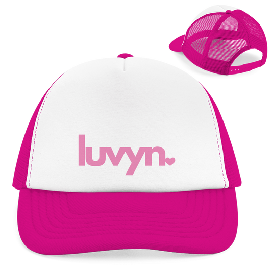 Retro Trucker Cap LUVYN PINK
