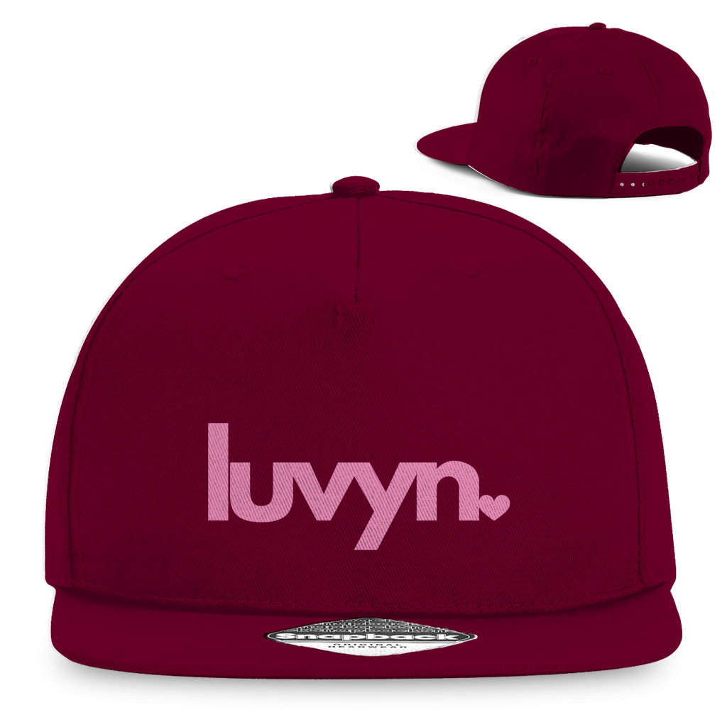 Snapback Rapper Cap LUVYN PINK