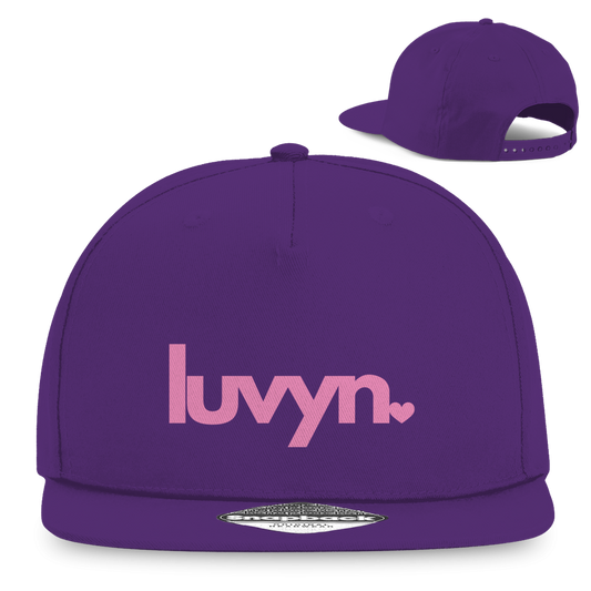 Snapback Rapper Cap LUVYN PINK