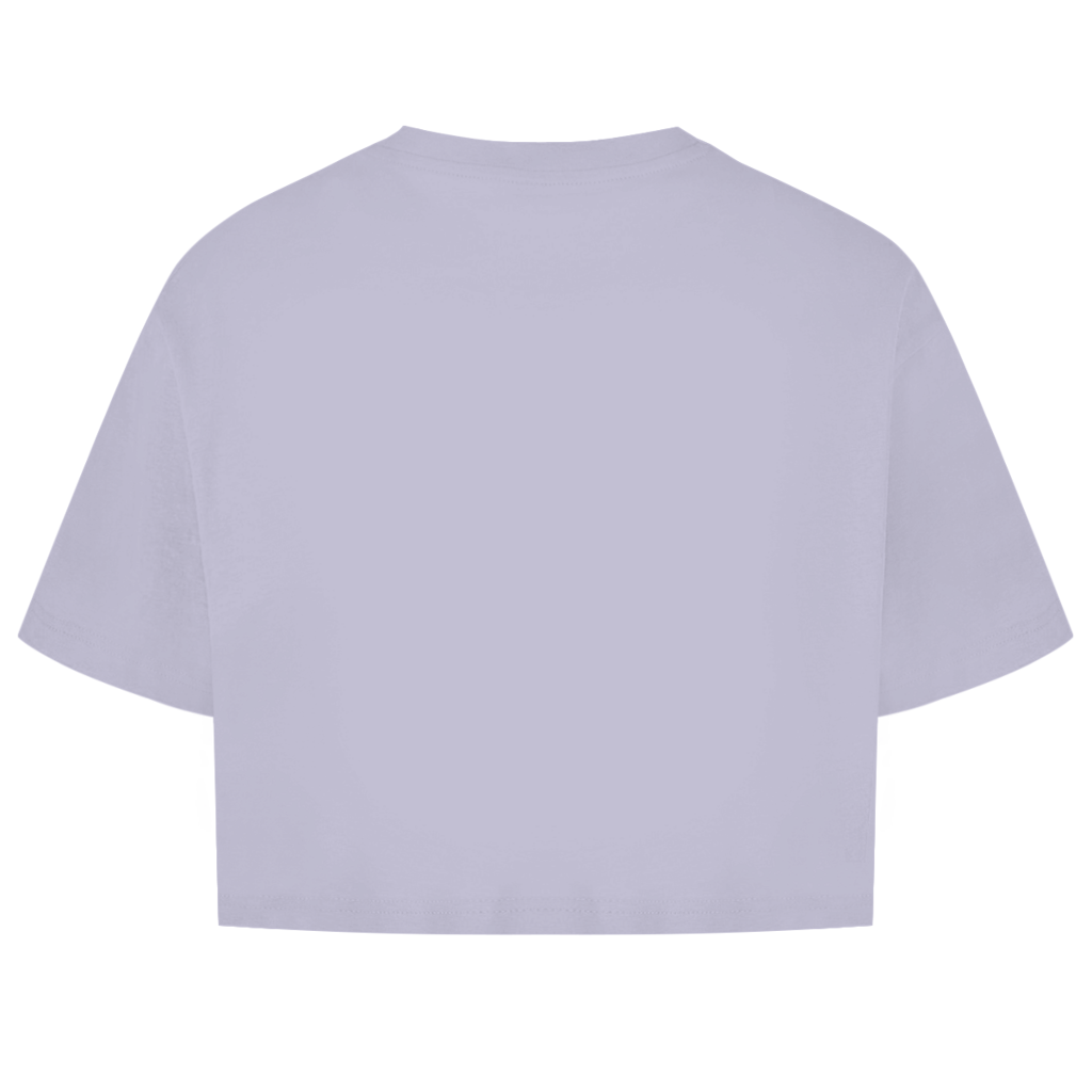 Damen Short Oversize Crop Top LUVYN PINK