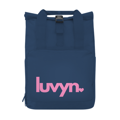 Rucksack mit Seitentasche LUVYN PINK