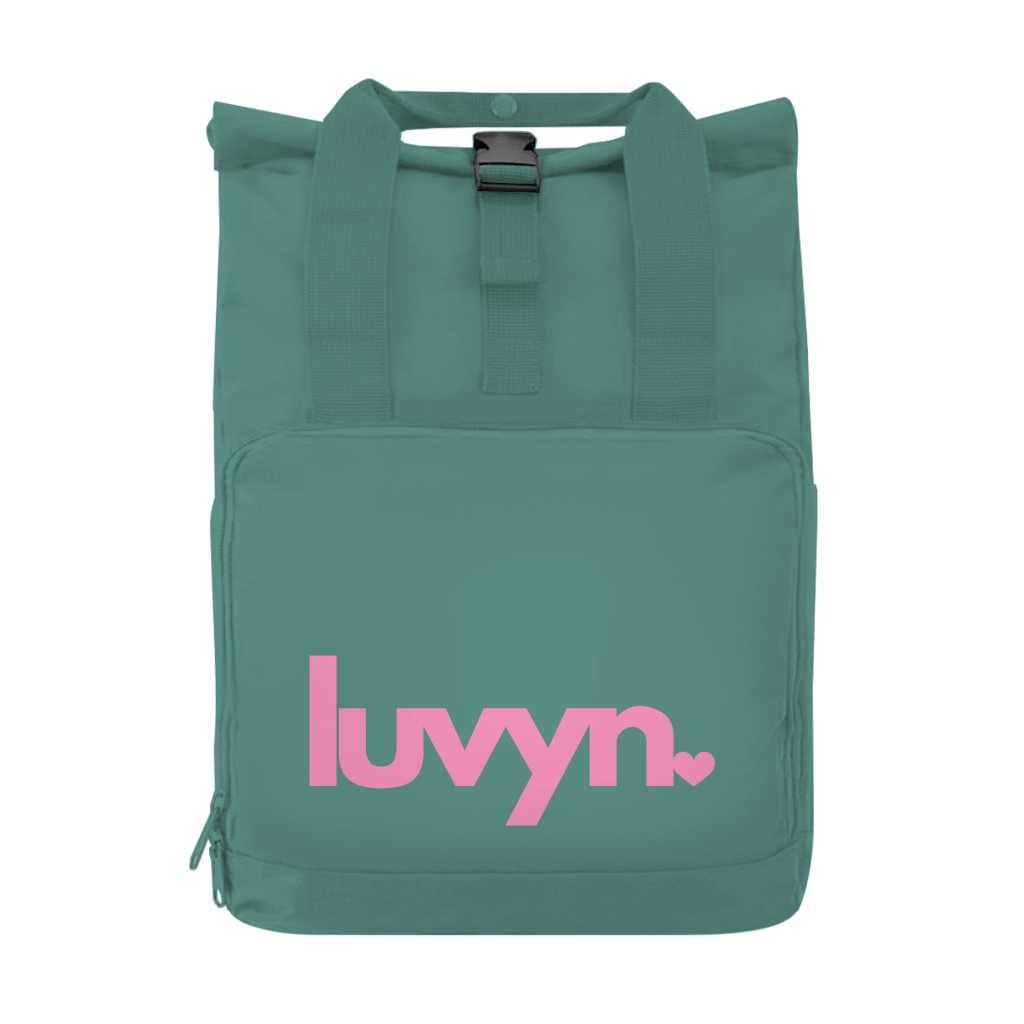 Rucksack mit Seitentasche LUVYN PINK