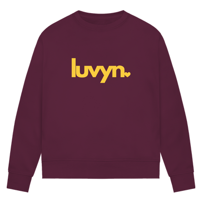Damen Premium Bio Sweatshirt LUVYN DAISY