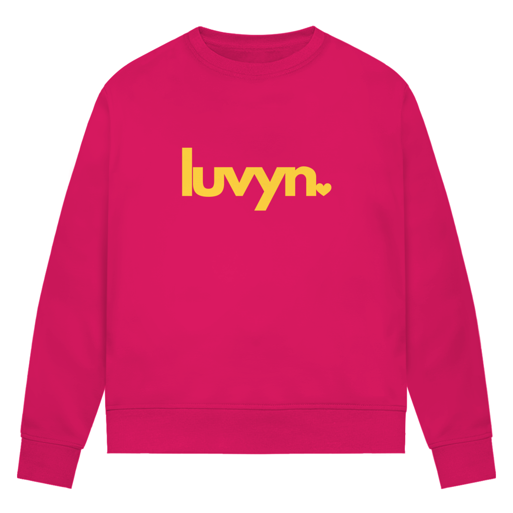 Damen Premium Bio Sweatshirt LUVYN DAISY