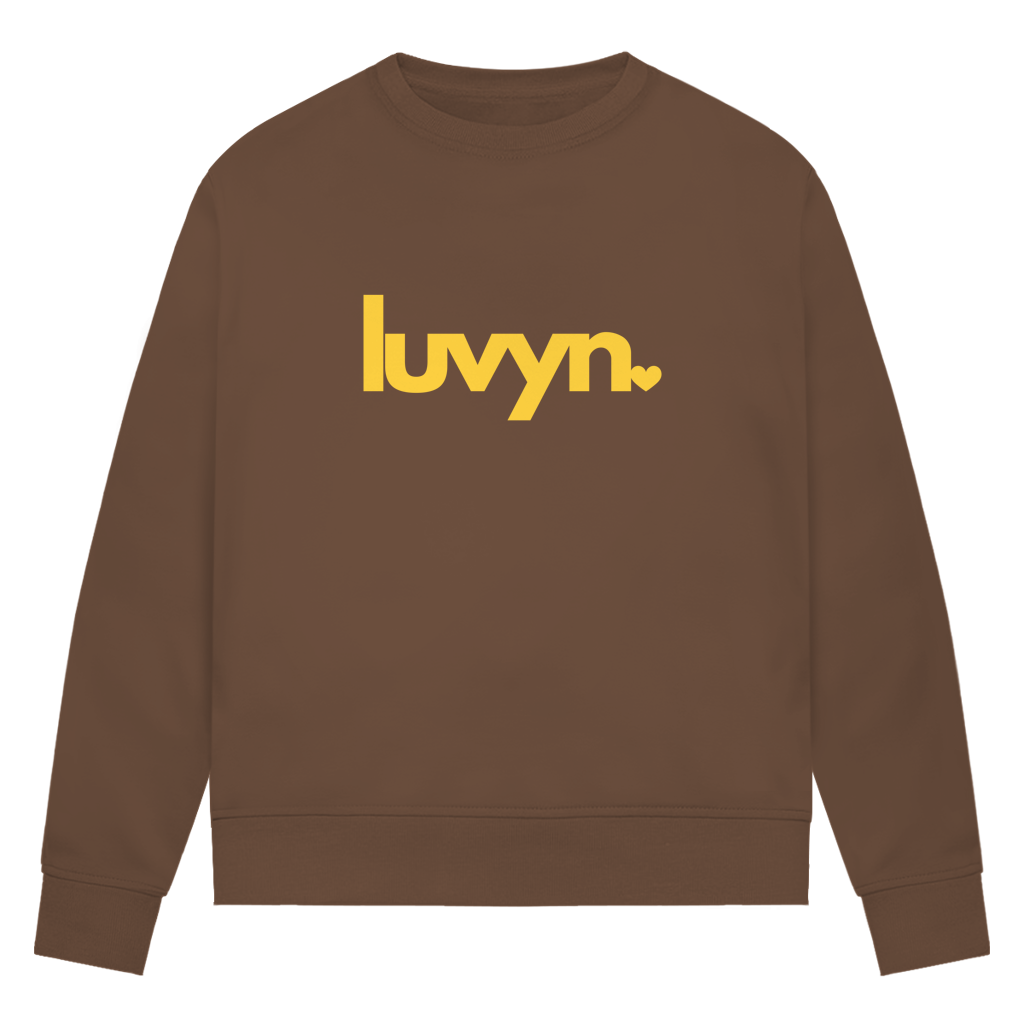 Damen Premium Bio Sweatshirt LUVYN DAISY