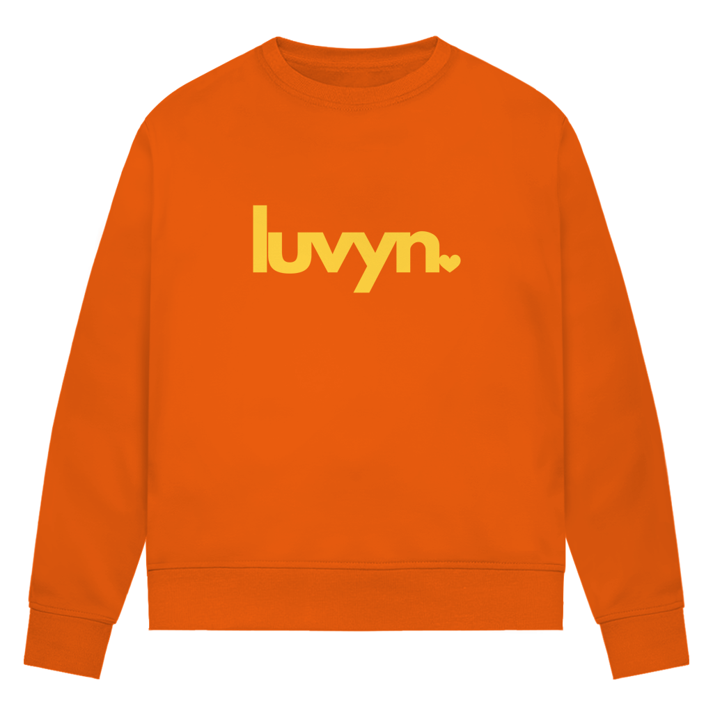 Damen Premium Bio Sweatshirt LUVYN DAISY