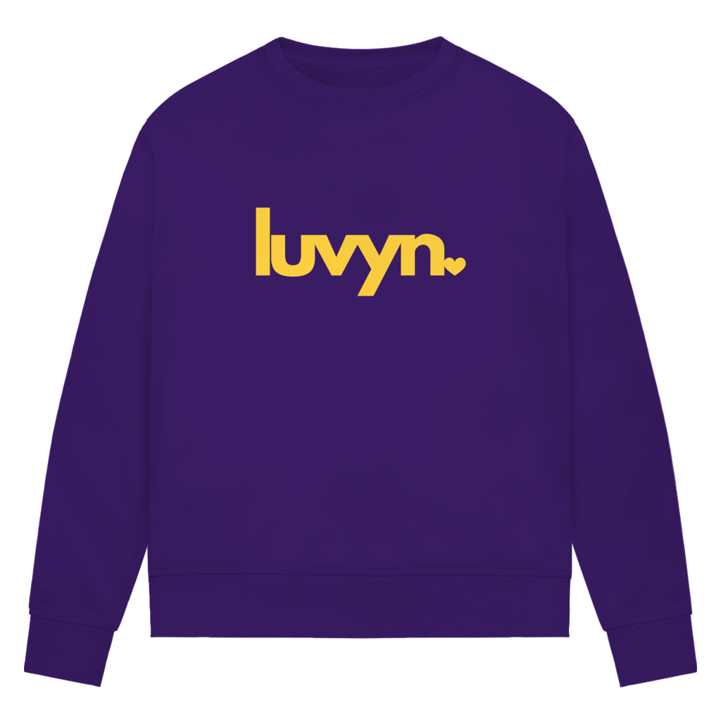 Damen Premium Bio Sweatshirt LUVYN DAISY