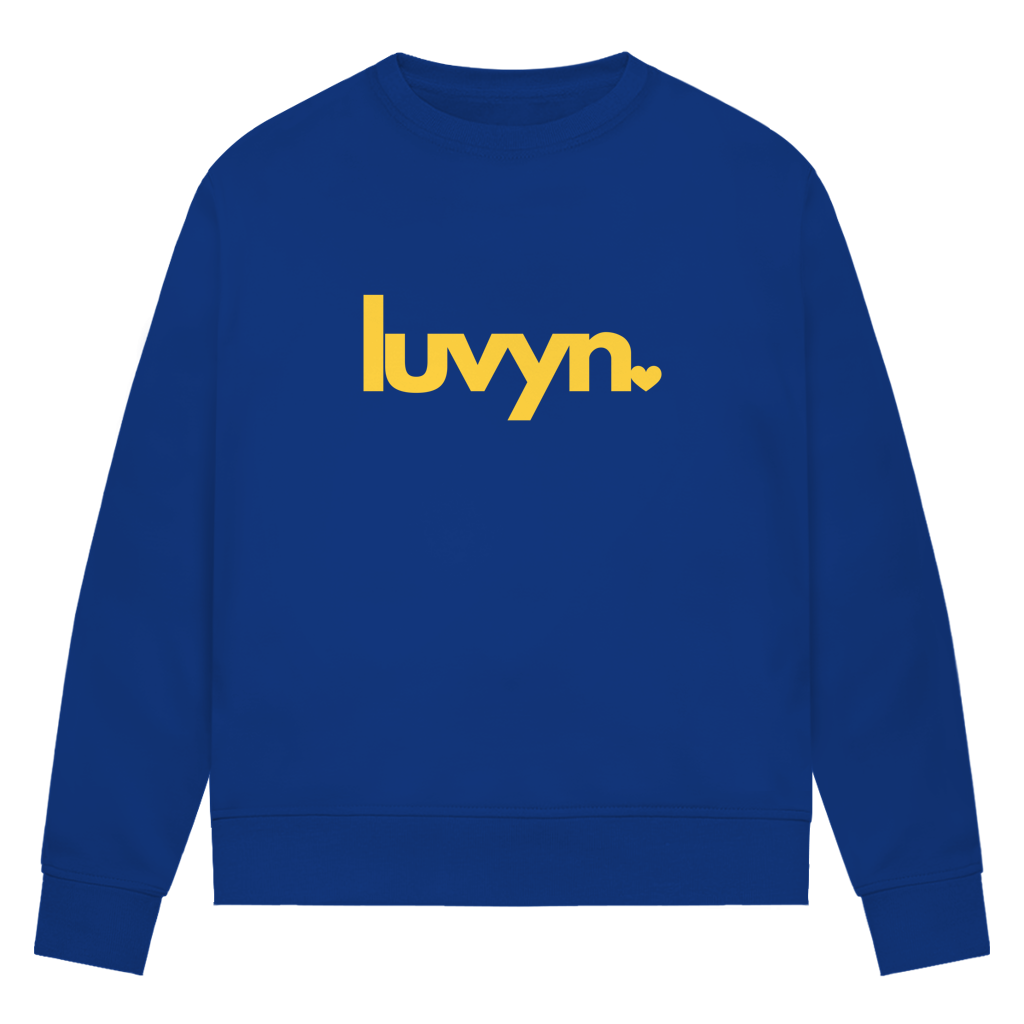 Damen Premium Bio Sweatshirt LUVYN DAISY