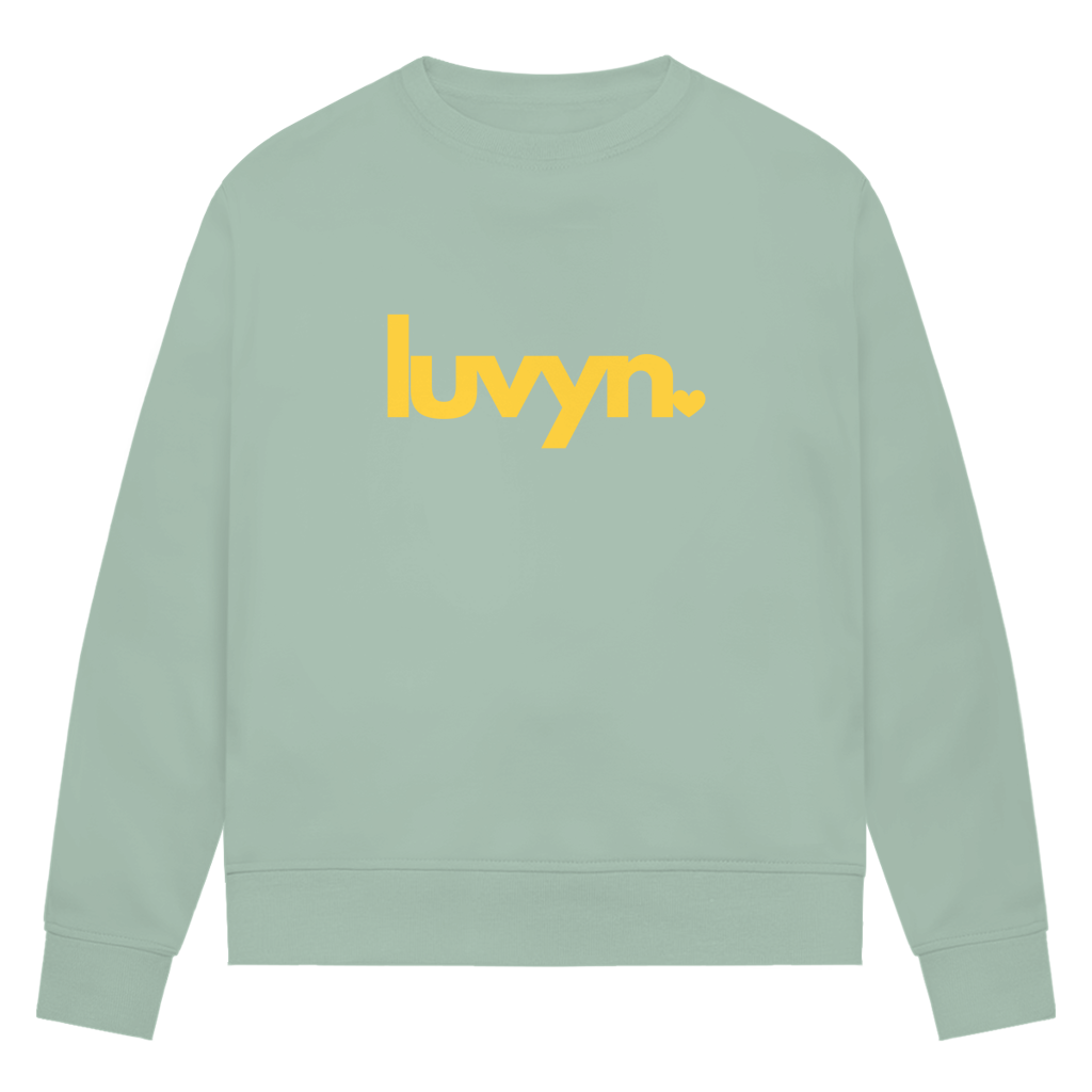 Damen Premium Bio Sweatshirt LUVYN DAISY