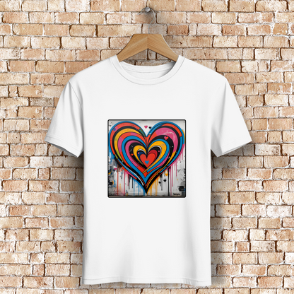 Herren Premium Bio T-Shirt Heartcore