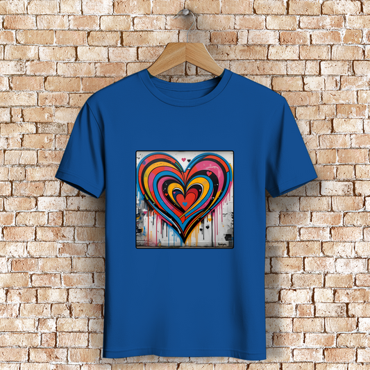 Herren Premium Bio T-Shirt Heartcore