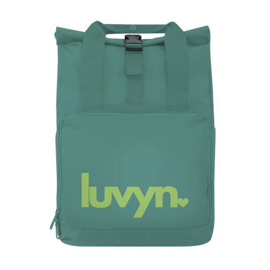 Rucksack mit Seitentasche LUVYN LIME