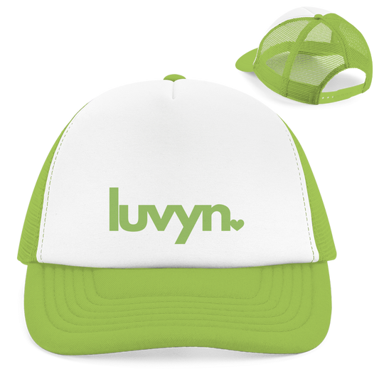 Retro Trucker Cap LUVYN LIME