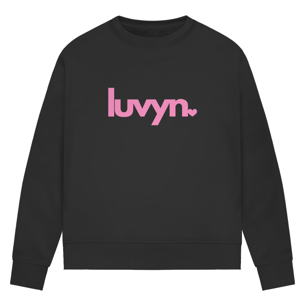 Damen Premium Bio Sweatshirt LUVYN PINK