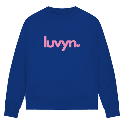 Damen Premium Bio Sweatshirt LUVYN PINK