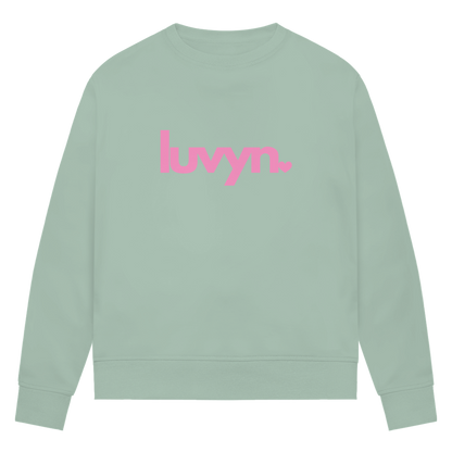 Damen Premium Bio Sweatshirt LUVYN PINK