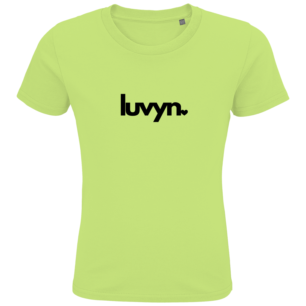 Kids Premium Bio T-Shirt LUVYN BLACK