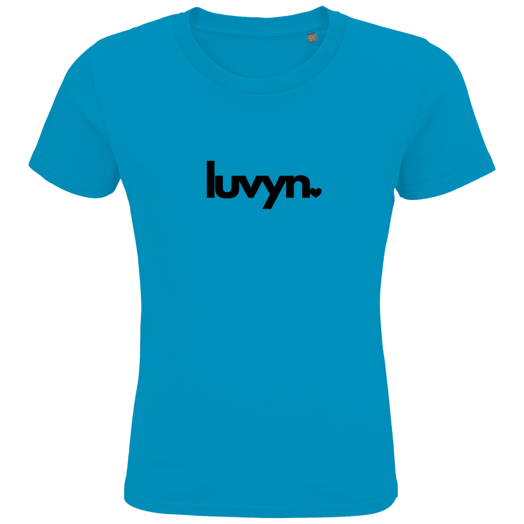 Kids Premium Bio T-Shirt LUVYN BLACK