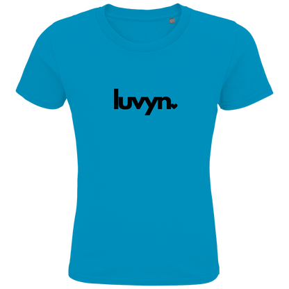 Kids Premium Bio T-Shirt LUVYN BLACK