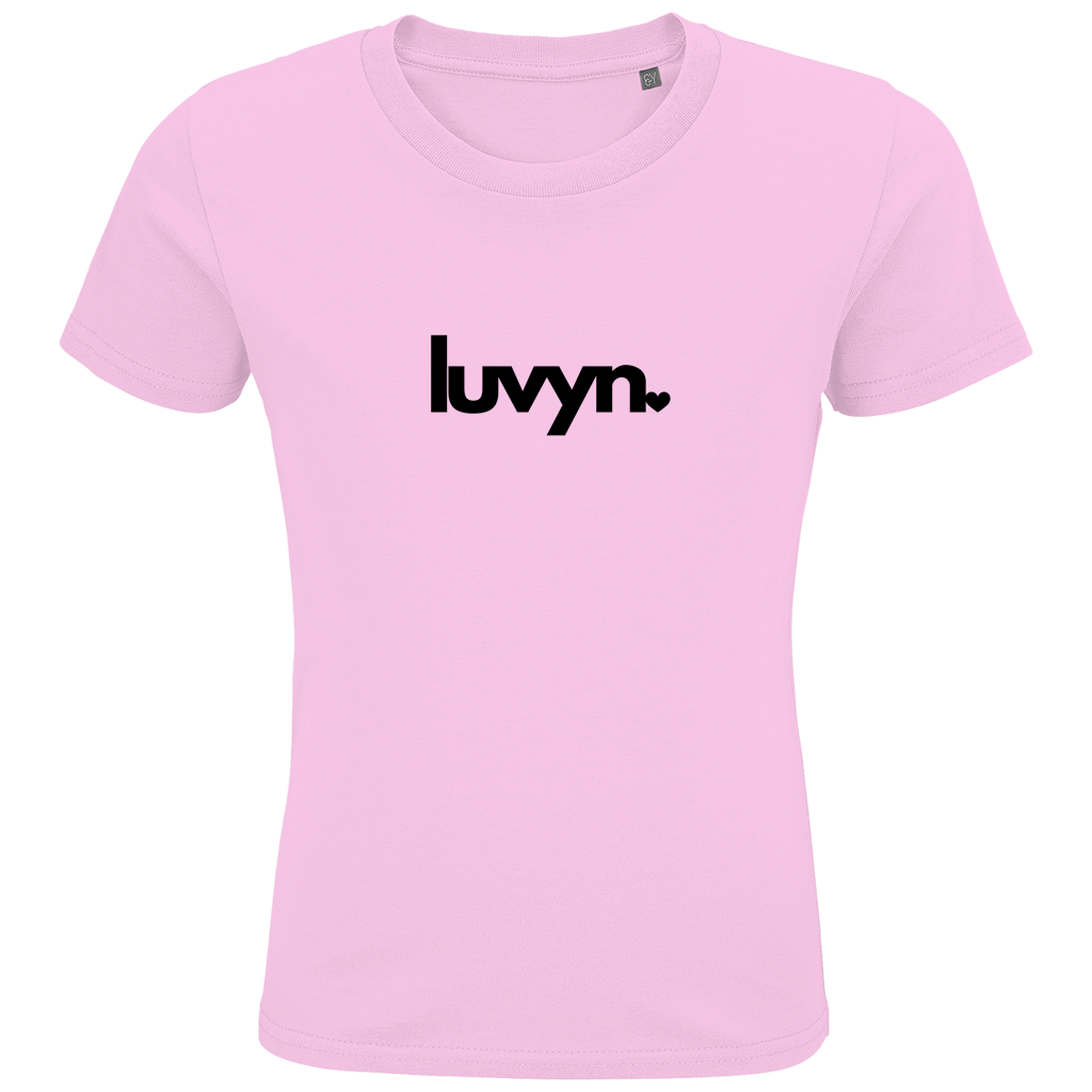 Kids Premium Bio T-Shirt LUVYN BLACK