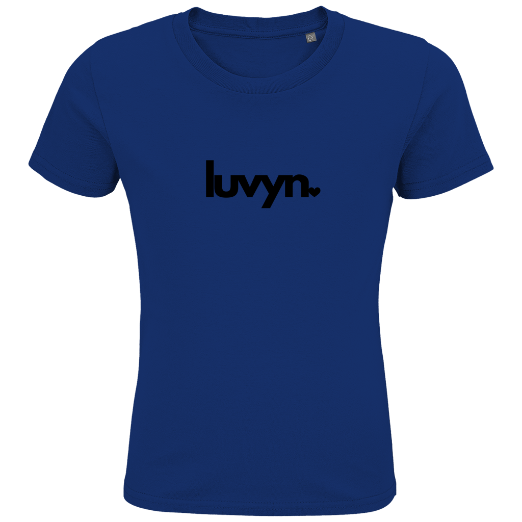 Kids Premium Bio T-Shirt LUVYN BLACK