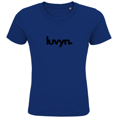 Kids Premium Bio T-Shirt LUVYN BLACK