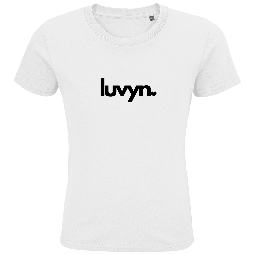 Kids Premium Bio T-Shirt LUVYN BLACK