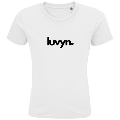 Kids Premium Bio T-Shirt LUVYN BLACK