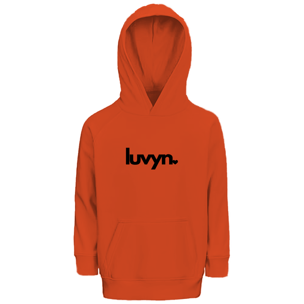 Kinder Premium Bio Hoodie LUVYN BLACK