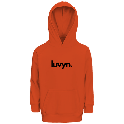 Kinder Premium Bio Hoodie LUVYN BLACK