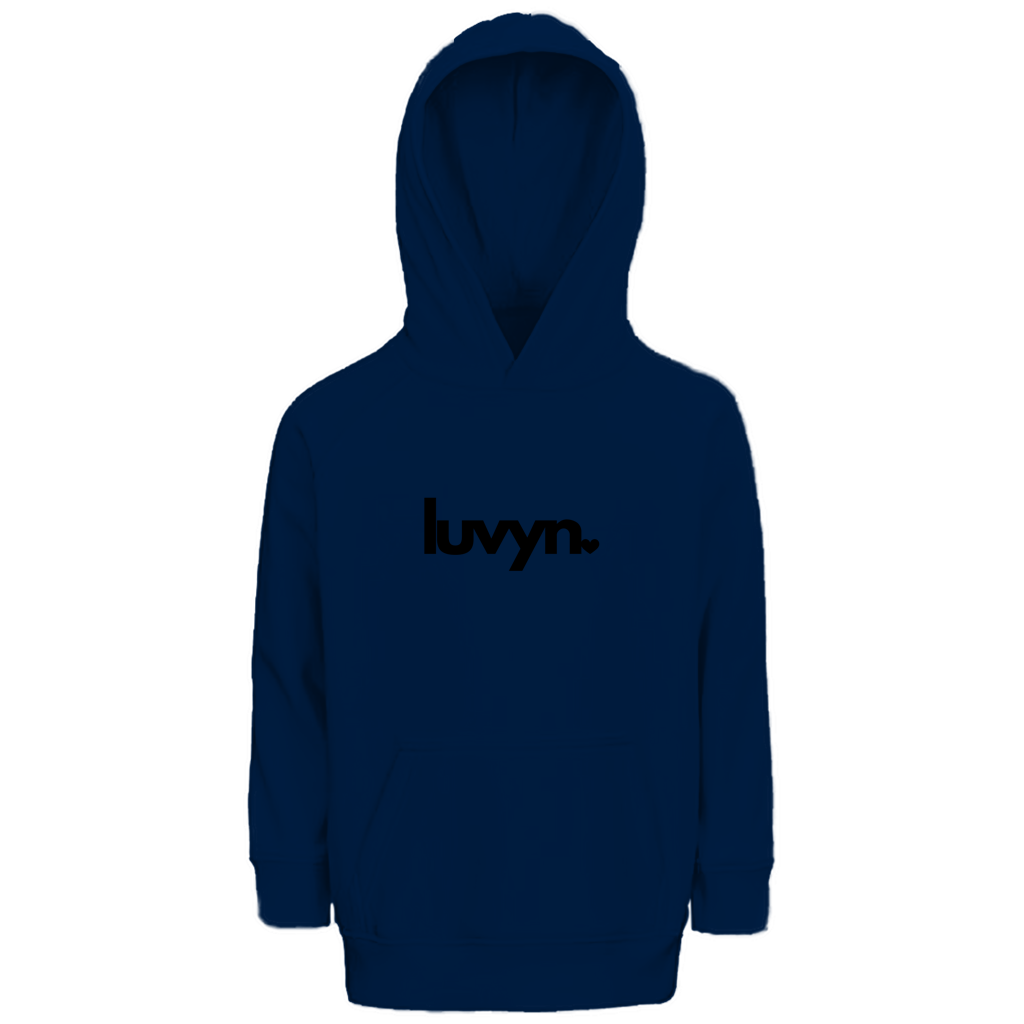 Kinder Premium Bio Hoodie LUVYN BLACK