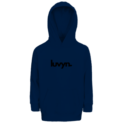 Kinder Premium Bio Hoodie LUVYN BLACK