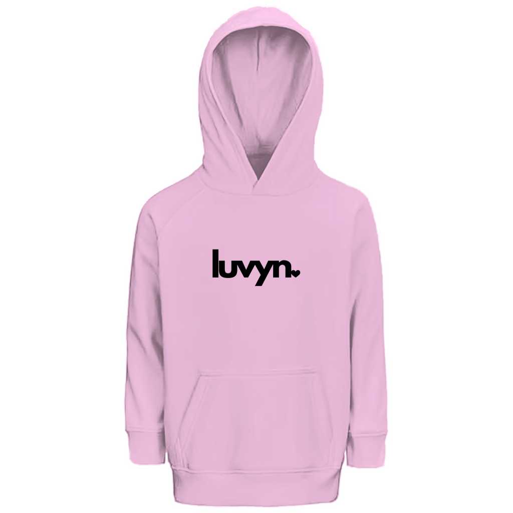 Kinder Premium Bio Hoodie LUVYN BLACK