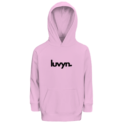 Kinder Premium Bio Hoodie LUVYN BLACK
