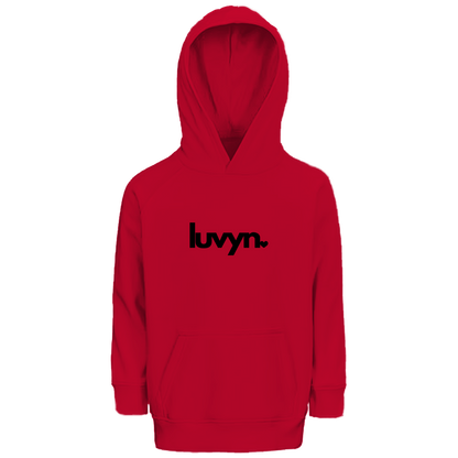 Kinder Premium Bio Hoodie LUVYN BLACK