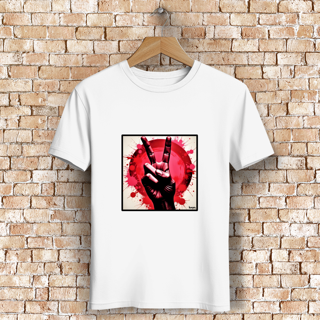 Herren Premium Bio T-Shirt Piece of Peace