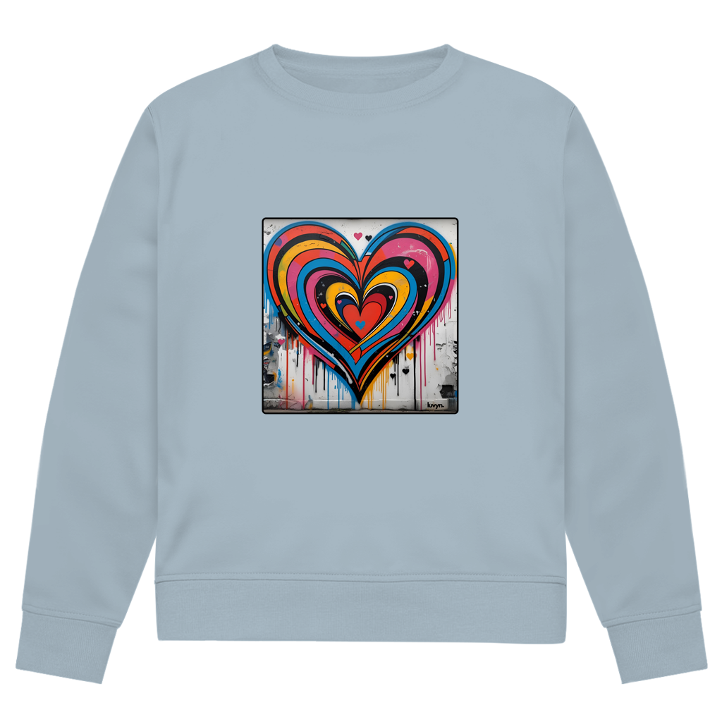 Herren Premium Bio Sweatshirt Heartcore