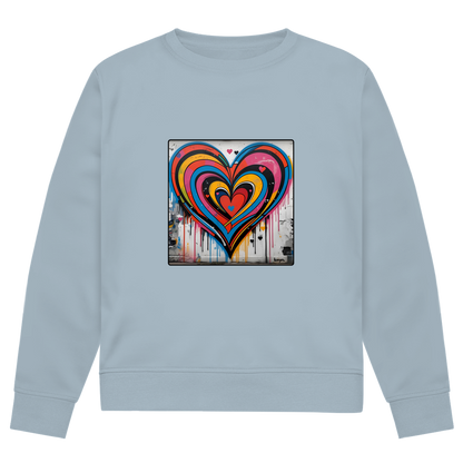 Herren Premium Bio Sweatshirt Heartcore